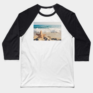 Starfish by the Sea Baseball T-Shirt